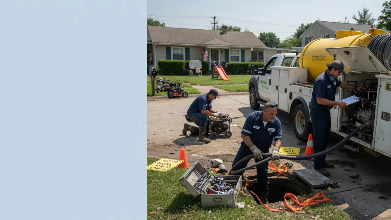 Septic Tank Pumping in Melvin, AL near me